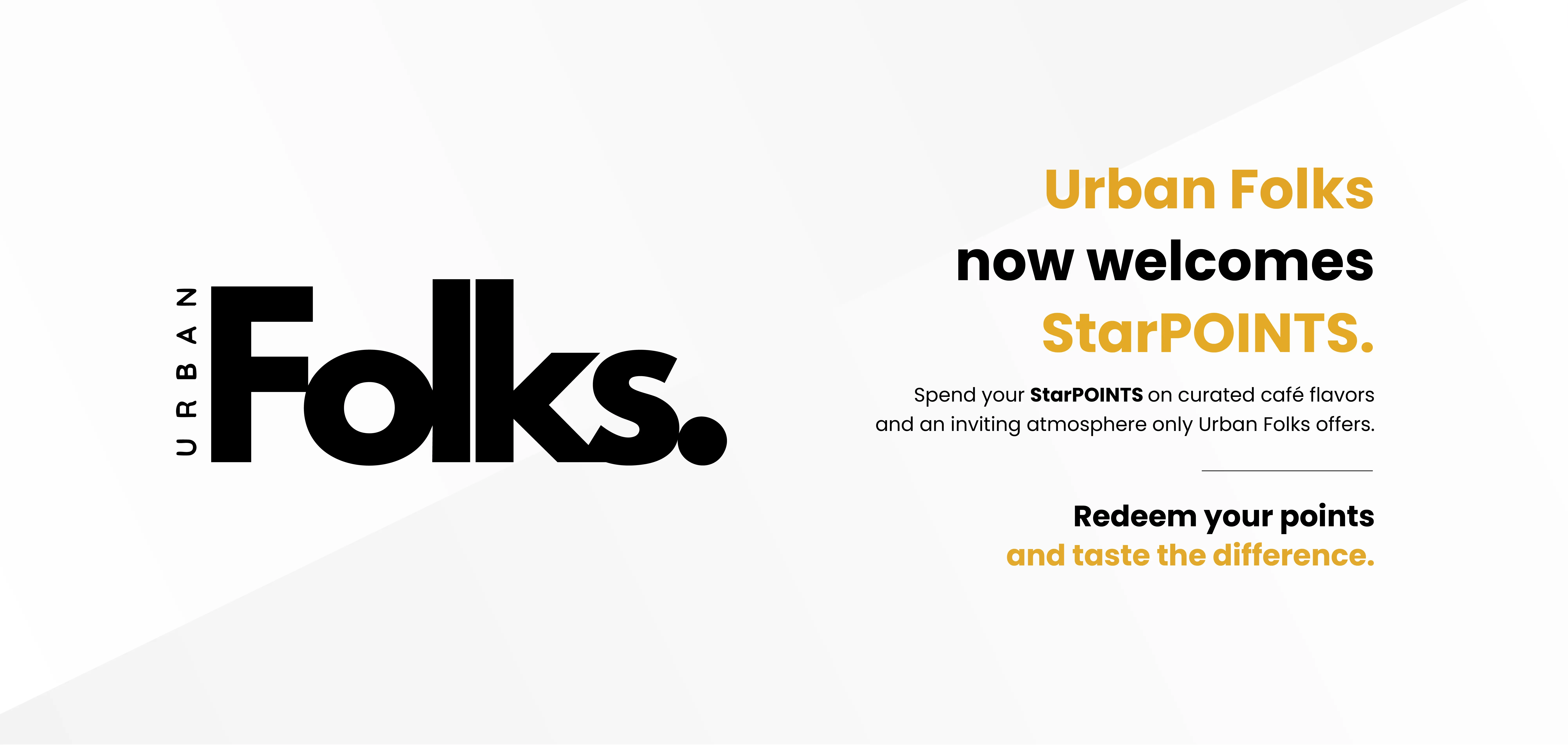 Urban Folks now welcomes StarPOINTS
