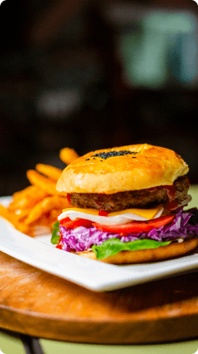 Redeem games points for delicious food & drink!