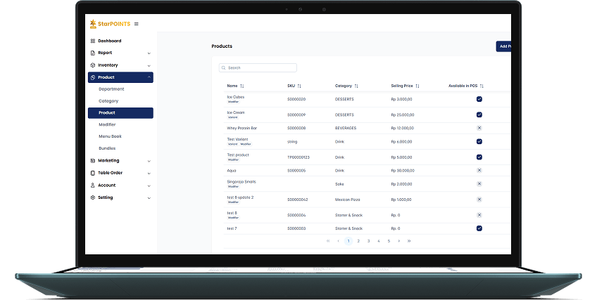 Product & Inventory Management