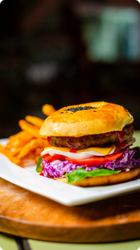 Redeem games points for delicious food & drink!